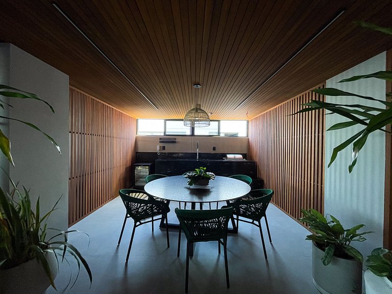 Studio de luxo perto do mar no Cabo Branco