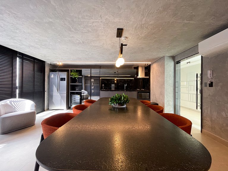 Studio de luxo perto do mar no Cabo Branco