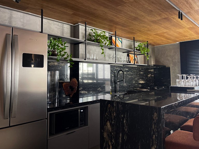 Studio de luxo perto do mar no Cabo Branco