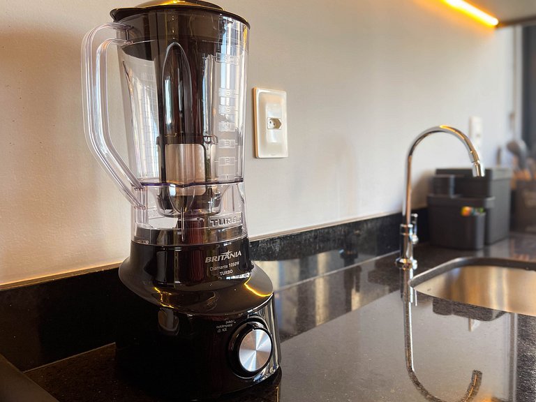 Studio moderno com lazer completo em Manaíra