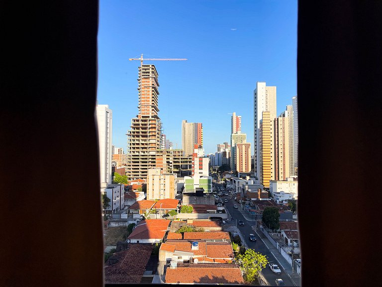 Studio moderno com lazer completo em Manaíra