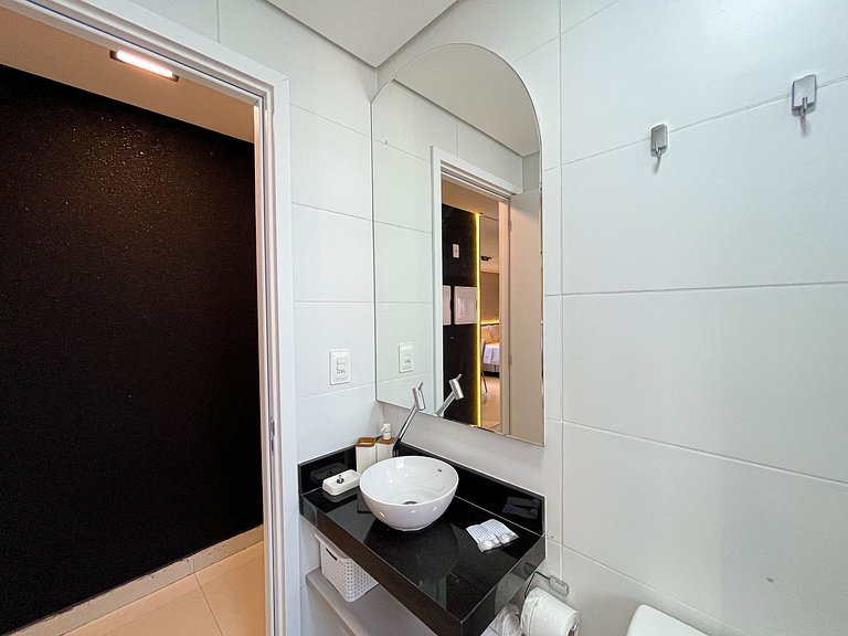 Studio moderno com lazer completo em Manaíra