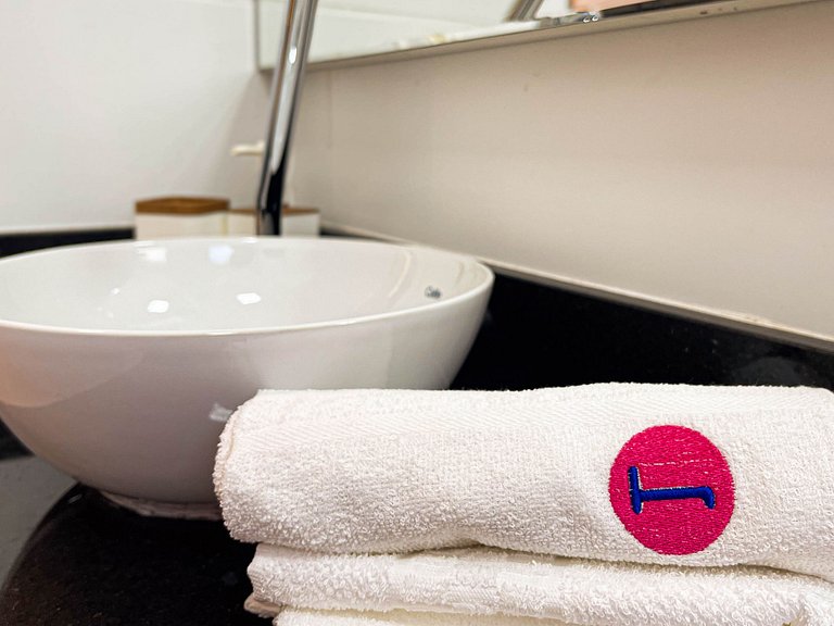 Studio moderno com lazer completo em Manaíra