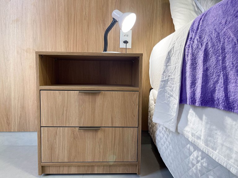 Studio funcional em Manaíra com lazer completo