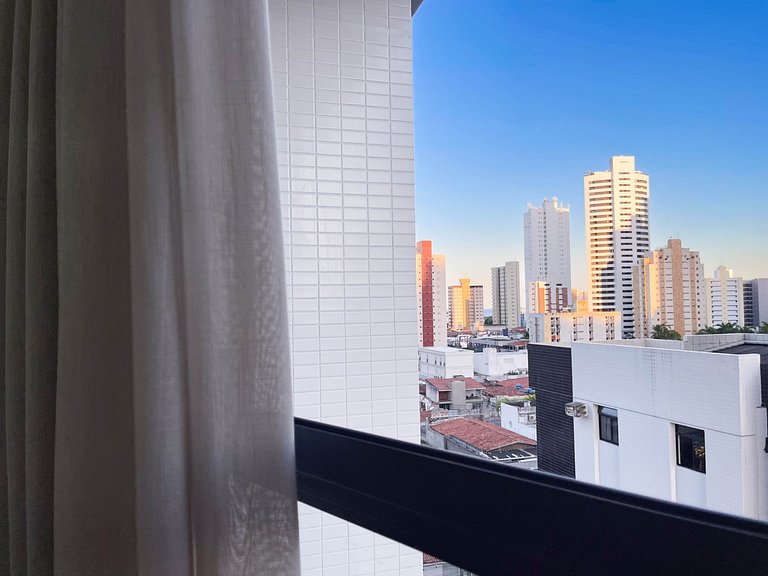 Studio funcional em Manaíra com lazer completo