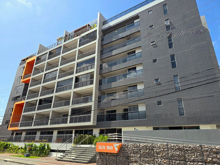 2 Quartos Perto do Mar Bessa | Academia | Piscina