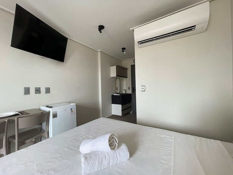 Conforto prático a poucos passos do mar