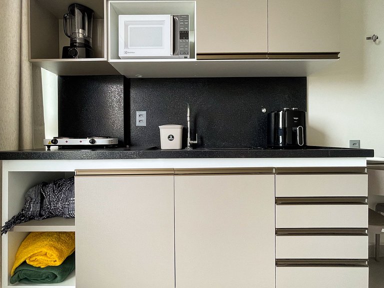 Conforto prático a poucos passos do mar