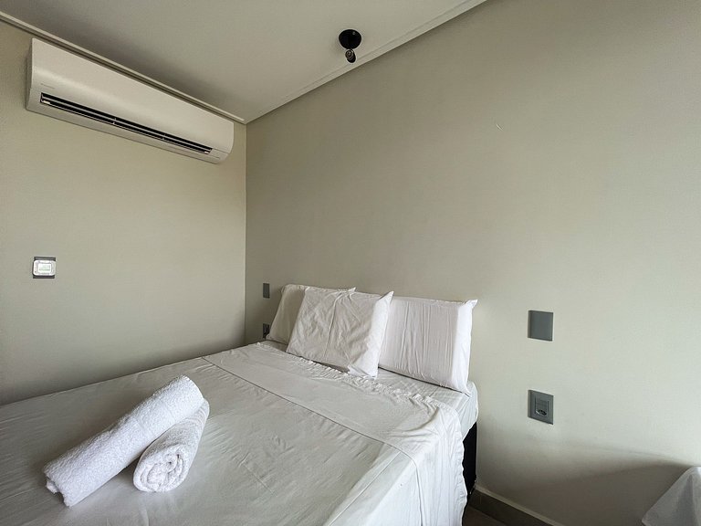 Conforto prático a poucos passos do mar