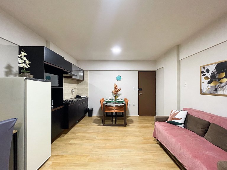 Studio moderno em frente ao Manaíra Shopping