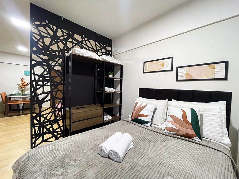 Studio moderno em frente ao Manaíra Shopping