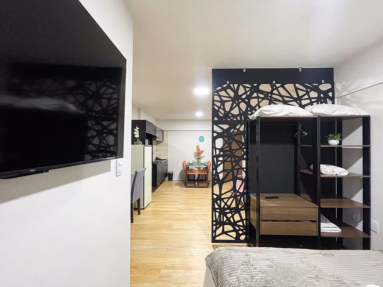 Studio moderno em frente ao Manaíra Shopping