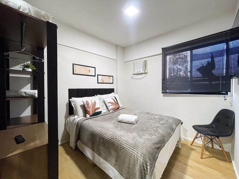 Studio moderno em frente ao Manaíra Shopping