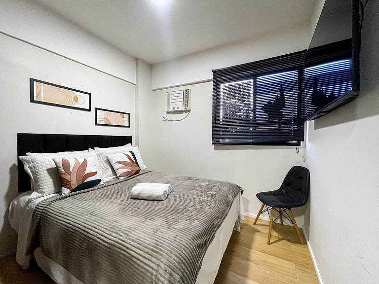 Studio moderno em frente ao Manaíra Shopping