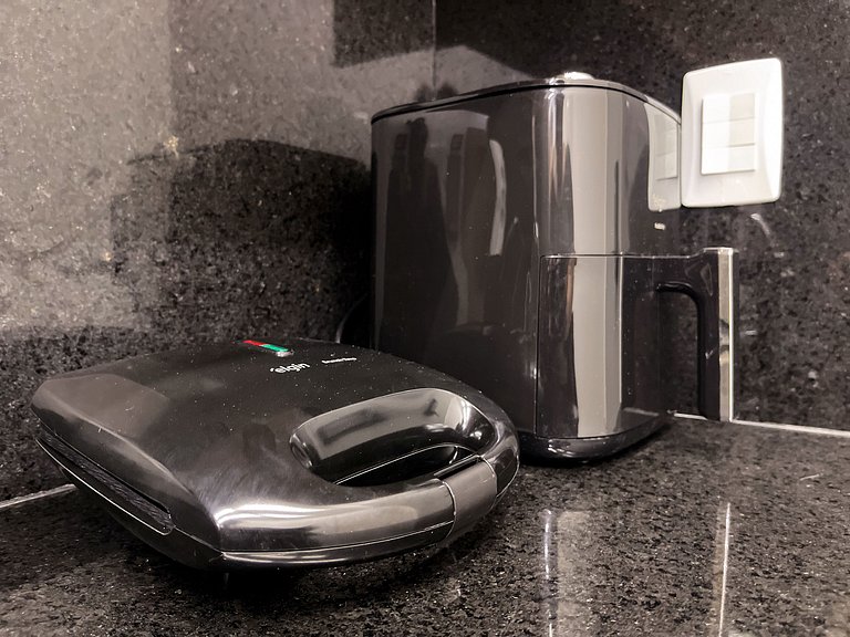 Studio moderno em Manaíra com lazer completo