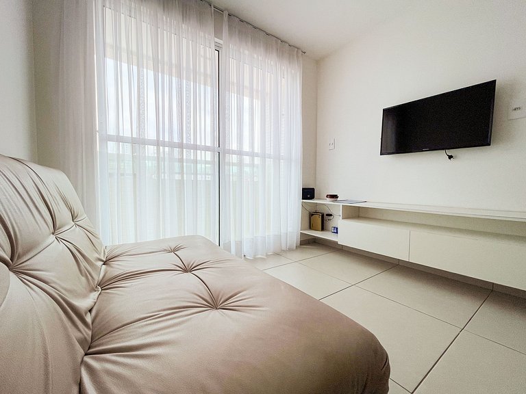 2 quartos com piscina no rooftop