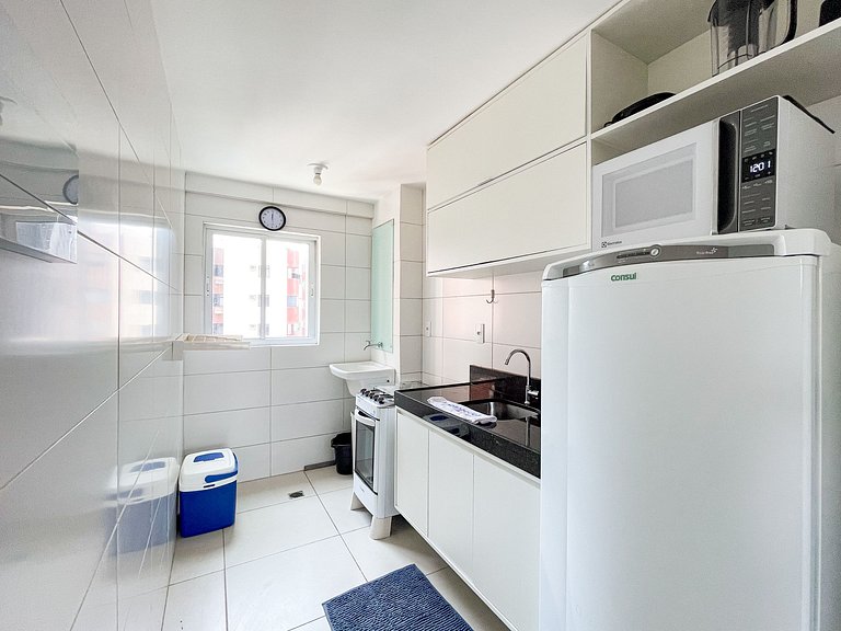 2 quartos com piscina no rooftop