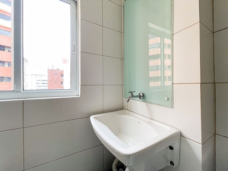 2 quartos com piscina no rooftop