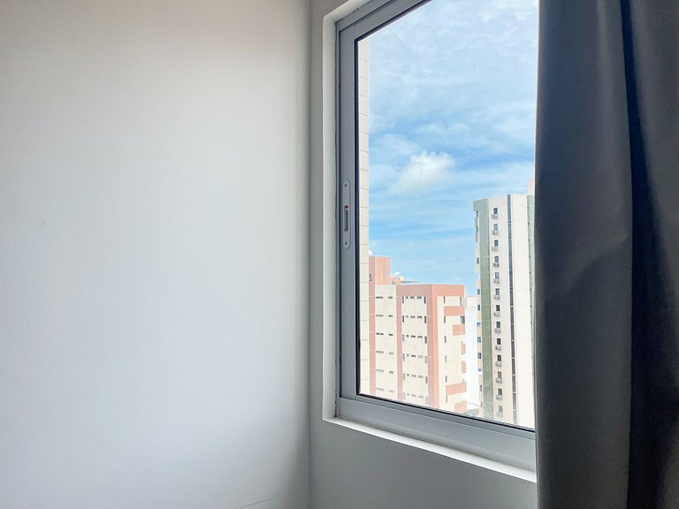2 quartos com piscina no rooftop