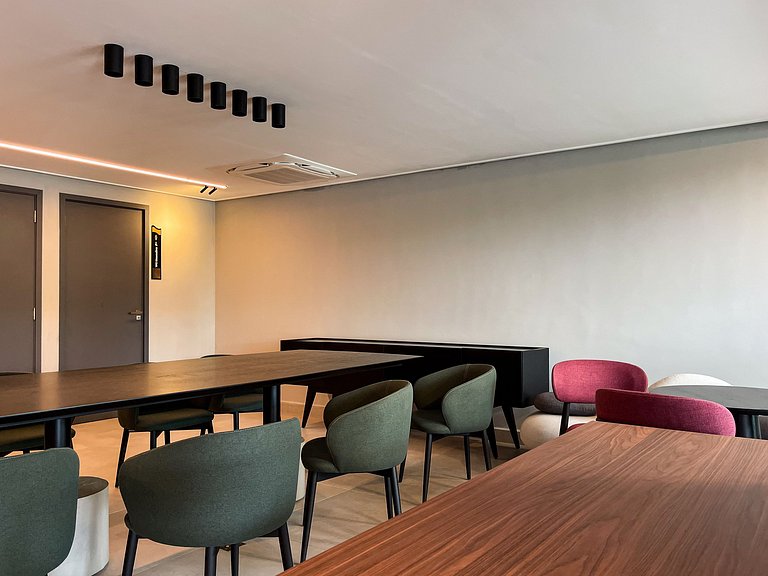 Conforto prático a poucos passos do mar