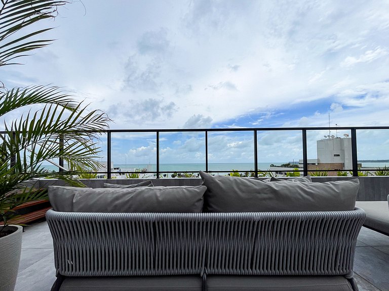 Conforto prático a poucos passos do mar