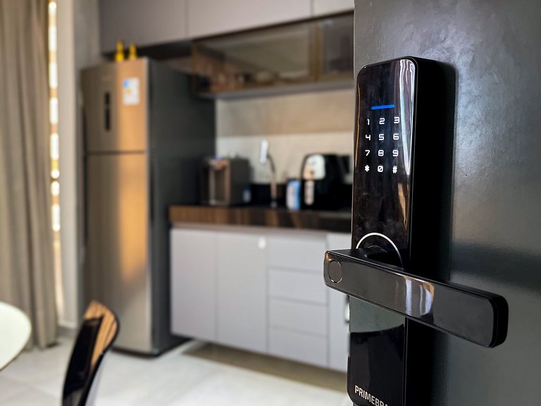 Studio Alto com Vista e Piscina · Coração de JP