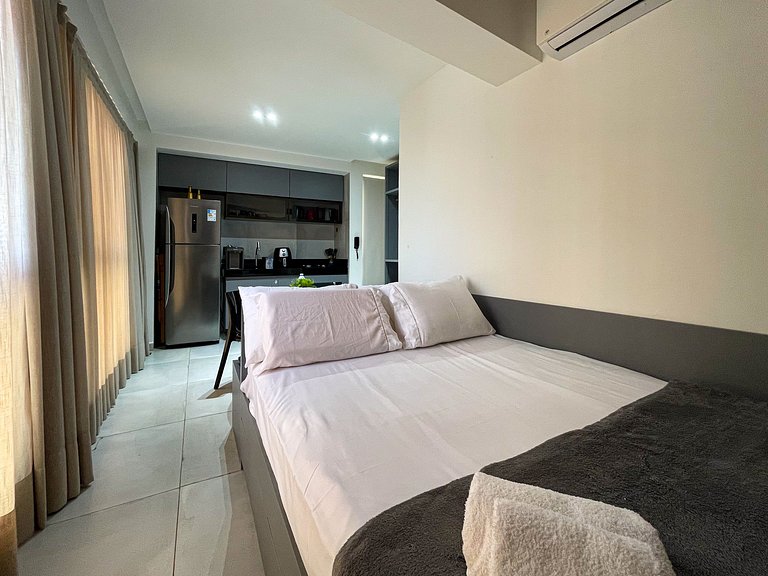 Studio Alto com Vista e Piscina · Coração de JP