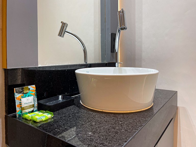 Studio Alto com Vista e Piscina · Coração de JP