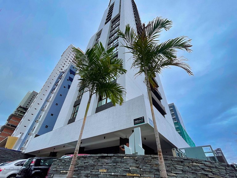 Studio Alto com Vista e Piscina · Coração de JP
