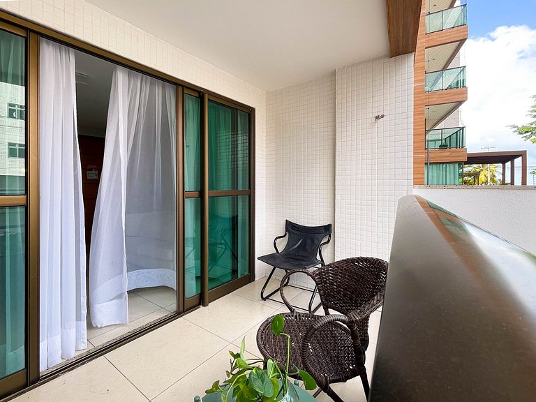 Apto 2 Quartos Beira-Mar · Família · Cabo Branco