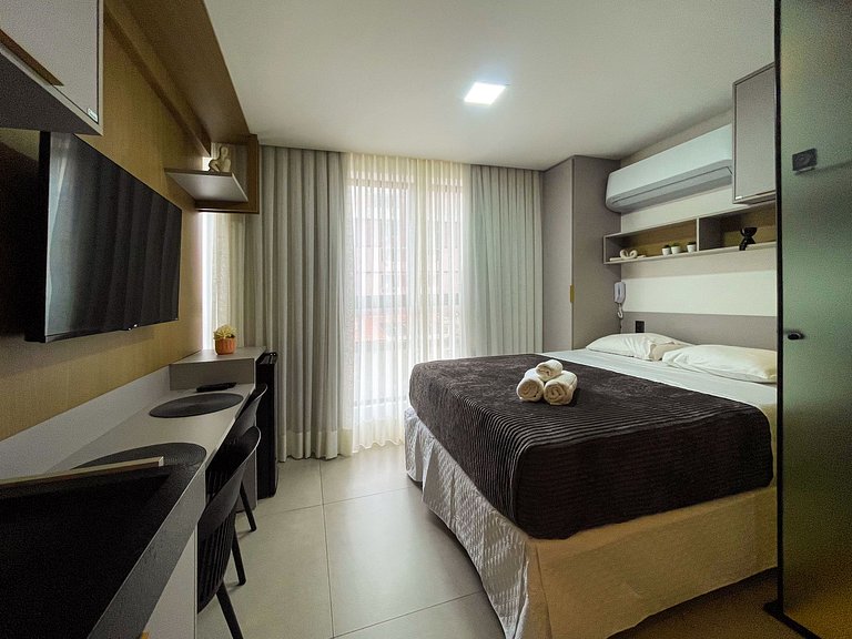 Studio no Bessa, Piscina na Cobertura e Mar