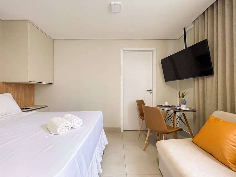 Flat novo no Caribessa, Piscina Rooftop e Mar