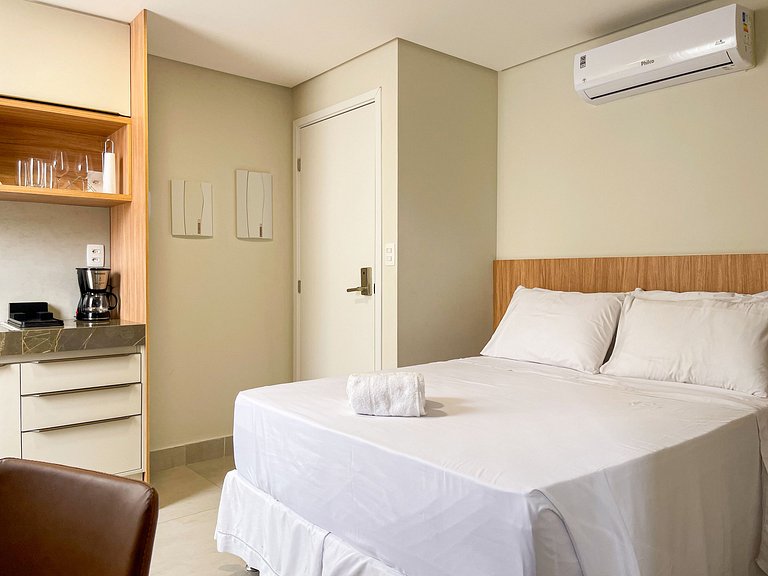 Flat novo no Caribessa, Piscina Rooftop e Mar