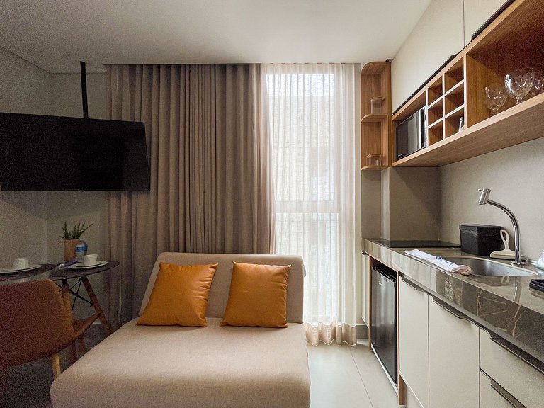 Flat novo no Caribessa, Piscina Rooftop e Mar