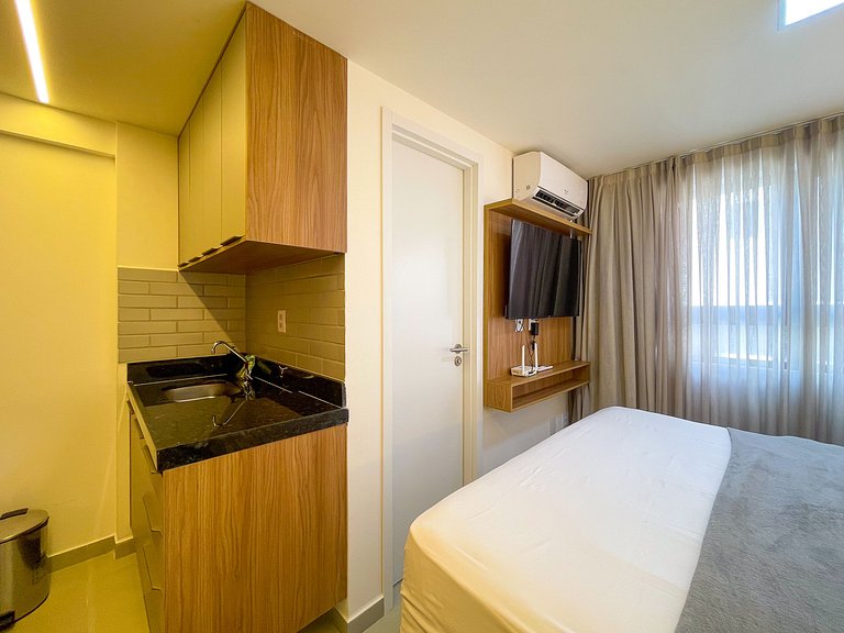 Studio Beira-Mar Intermares, Piscina Rooftop