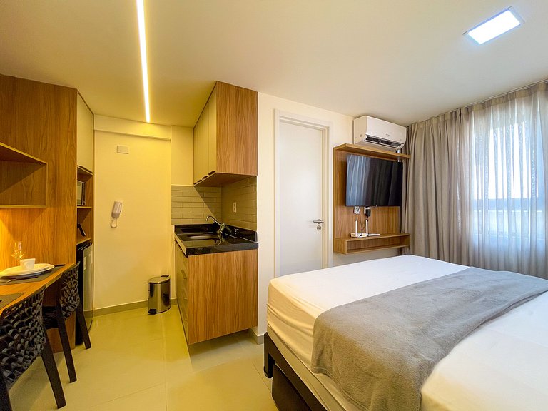 Studio Beira-Mar Intermares, Piscina Rooftop