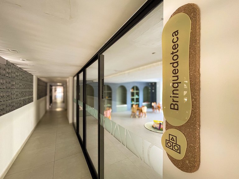 2 Quartos Ponta de Campina, Piscinas e Academia