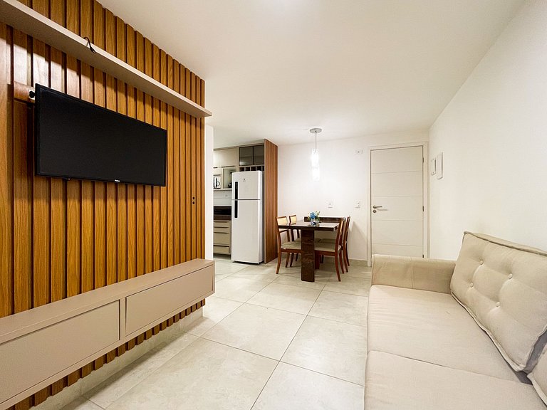 Apto 2 Quartos Beia-mar Cabo Branco | Piscina